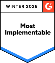 G2 Winter 2026 Most Implementable
